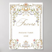 恵華美ビクトリアンみフローラの結婚署名 ポスター (正面)