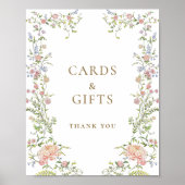 恵華美ビクトリアンみフローラカードとギフトのサイン ポスター (正面)