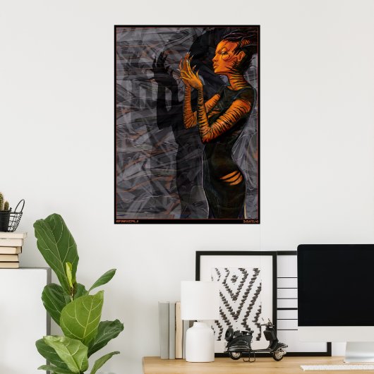 恵里津 ポスター (ホームオフィス)