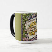 恵（え）ビクトリアン良（ら）フラワーズハッピーニューイヤーマグ モーフィングマグカップ (正面左)