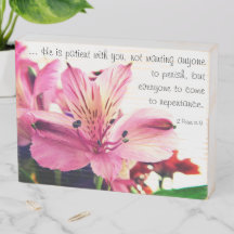 悔い改めの木箱サイン