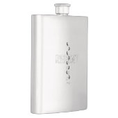 悔い改める足跡の十字 フラスク (右)