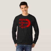 悔い改め信じと福音:イエス・キリスト教の信仰 Tシャツ (正面フル)