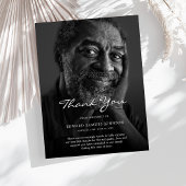 悔やみや弔慰ありがとうカスタムお葬儀写真 ポストカード