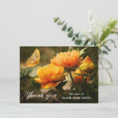 悔やみや弔慰ありがとう記念葬儀写真 サンキューカード (スタンド正面)