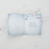 悔やみや弔慰ありがとう カード (内部)