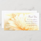 悔やみや弔慰ありがとう サンキューカード (正面/裏面)