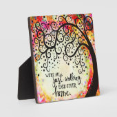 悔やみや弔慰かわいらし歩くお互いのホーム引用文 フォトプラーク (正面)