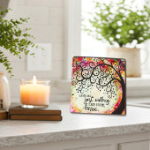 悔やみや弔慰かわいらし歩くお互いのホーム引用文 フォトプラーク