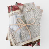 悔やみや弔慰のための信仰と聖書のデザイン ラッピングペーパーシート (インサイチュ)