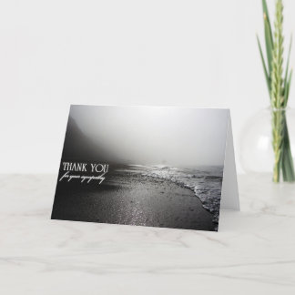 悔やみや弔慰のサンキューカード サンキューカード