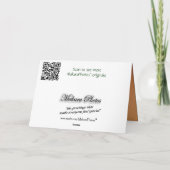 悔やみや弔慰のバラカスタマイズ-任意の大事な行事 カード (裏面)