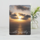 悔やみや弔慰の夕日で海の哀悼の意 (スタンド正面)