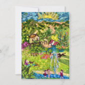 悔やみや弔慰の子どもの喪失の弔慰証 (正面)