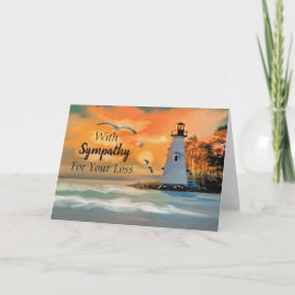 悔やみや弔慰の損失 カード