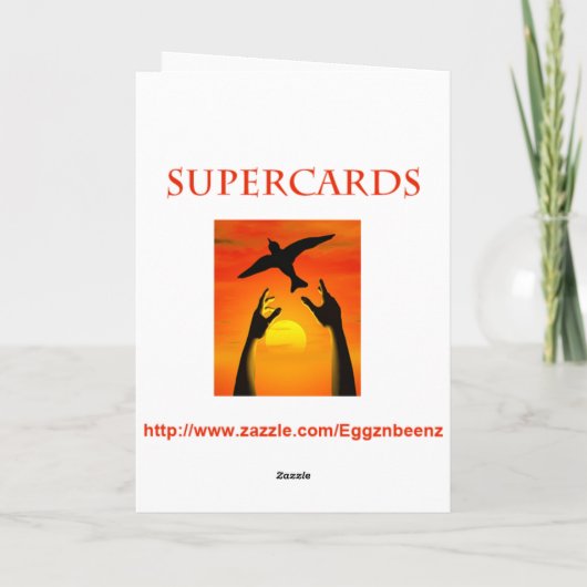 悔やみや弔慰の流れの穏やかな川の流れ カード (裏面)