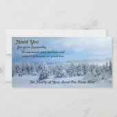 悔やみや弔慰の表現をありがとう サンキューカード (正面)