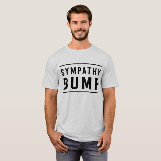 悔やみや弔慰の隆起 Tシャツ (正面フル)