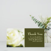 悔やみや弔慰は感謝していしています サンキューカード (スタンド正面)