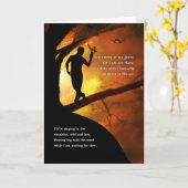 悔やみや弔慰は私の墓詩を男に見て泣くな カード (黄色い花)