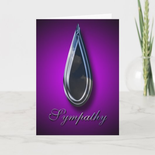 悔やみや弔慰を損なう時に カード (正面)