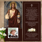 悔やみや弔慰イエズザーズ王の葬儀サンキューカード