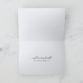 悔やみや弔慰ウォーターリリー抽象芸術 カード (内部)