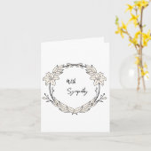 悔やみや弔慰エレガント、弔意カード。編集可能。 カード (黄色い花)