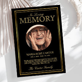 悔やみや弔慰カスタムの葬儀の写真 サンキューカード