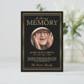 悔やみや弔慰カスタムの葬儀の写真 サンキューカード (スタンド正面)