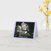 悔やみや弔慰カードの花 カード (黄色い花)
