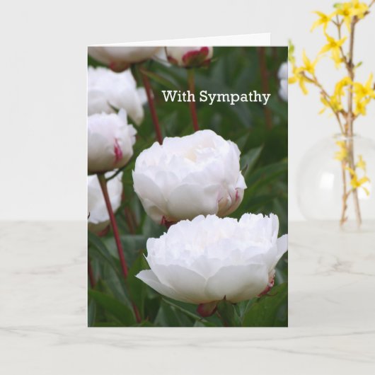 悔やみや弔慰カード カード (黄色い花)