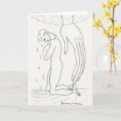 悔やみや弔慰カード カード (黄色い花)