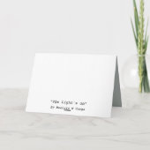 悔やみや弔慰カード カード (裏面)