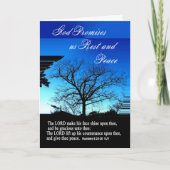 悔やみや弔慰カード カード (正面)