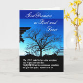 悔やみや弔慰カード カード (黄色い花)