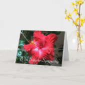 悔やみや弔慰カード カード (黄色い花)