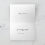 悔やみや弔慰カード カード (内部)