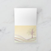 悔やみや弔慰カード カード (内部)