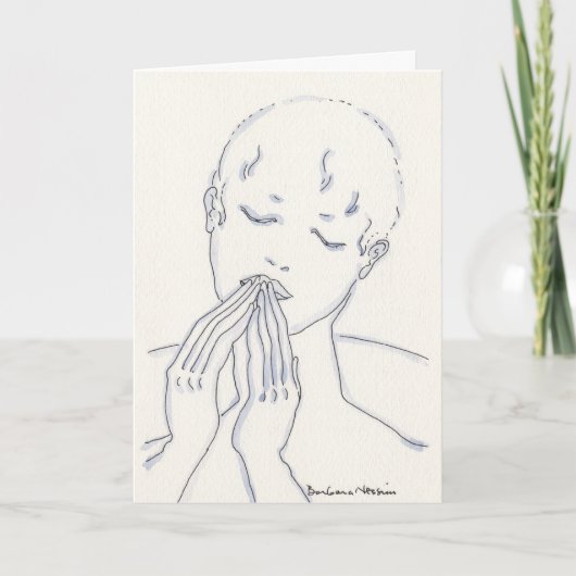 悔やみや弔慰カード カード (正面)