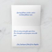 悔やみや弔慰カード カード (内部)