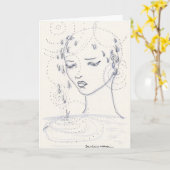 悔やみや弔慰カード カード (黄色い花)