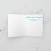 悔やみや弔慰カード カード (内部)