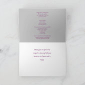 悔やみや弔慰カード サンキューカード (内部)