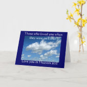 悔やみや弔慰カード: (愛した人) カード (黄色い花)