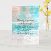 悔やみや弔慰カード(dalDesignNZ) カード (黄色い花)