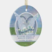 悔やみや弔慰ギフトセラミックオーナメント セラミックオーナメント (右)