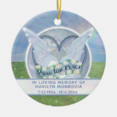 悔やみや弔慰ギフトセラミックオーナメント セラミックオーナメント (正面)