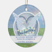 悔やみや弔慰ギフトセラミックオーナメント セラミックオーナメント (左)