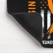 悔やみや弔慰ギフト姉オレンジ白血病戦争の損失 マウスパッド (コーナー)